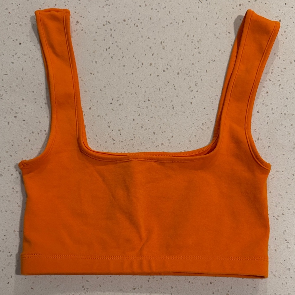 Zara Bold Orange Top
